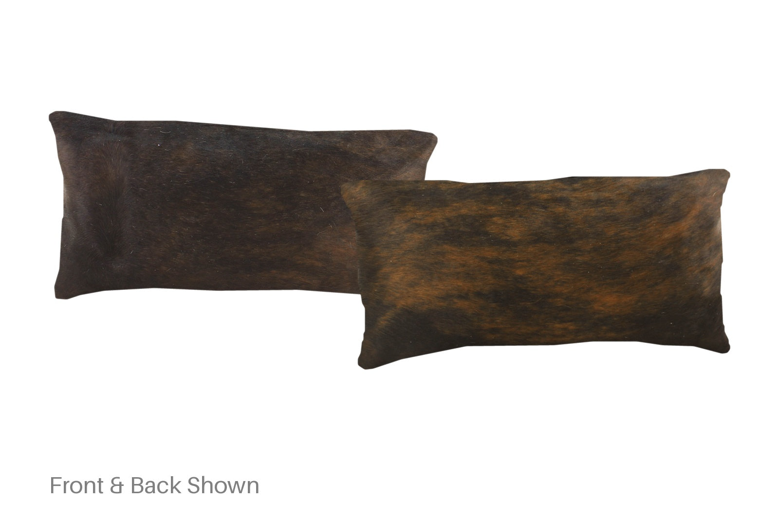 Dark Brindle Cowhide Pillow #A51602