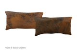 Medium Brindle Cowhide Pillow 12x22 #A51603 by Hudson Hides