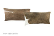 Taupe Cowhide Pillow 12x22 #A51609 by Hudson Hides