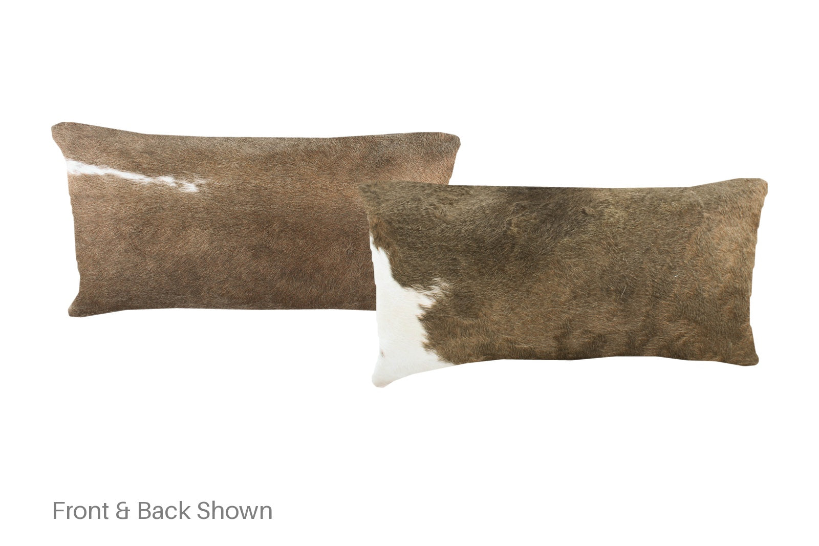 Taupe Cowhide Pillow #A51609