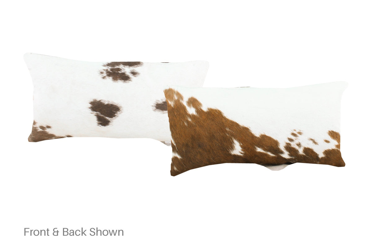 Tricolor Cowhide Pillow #A51616