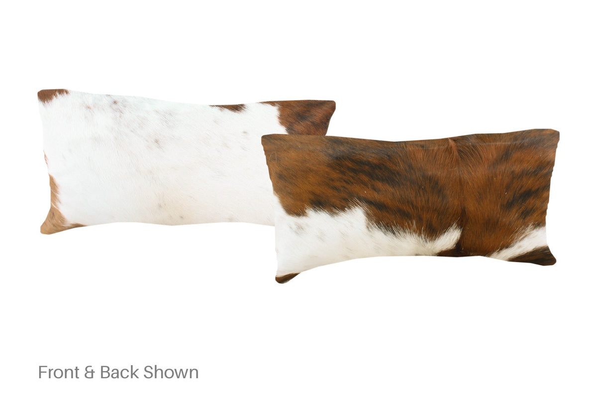 Tricolor Cowhide Pillow #A51617
