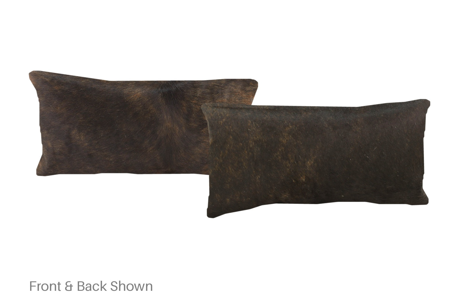 Dark Brindle Cowhide Pillow #A51629