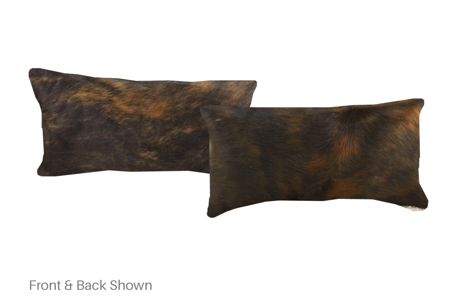 Dark Brindle Cowhide Pillow #A51632