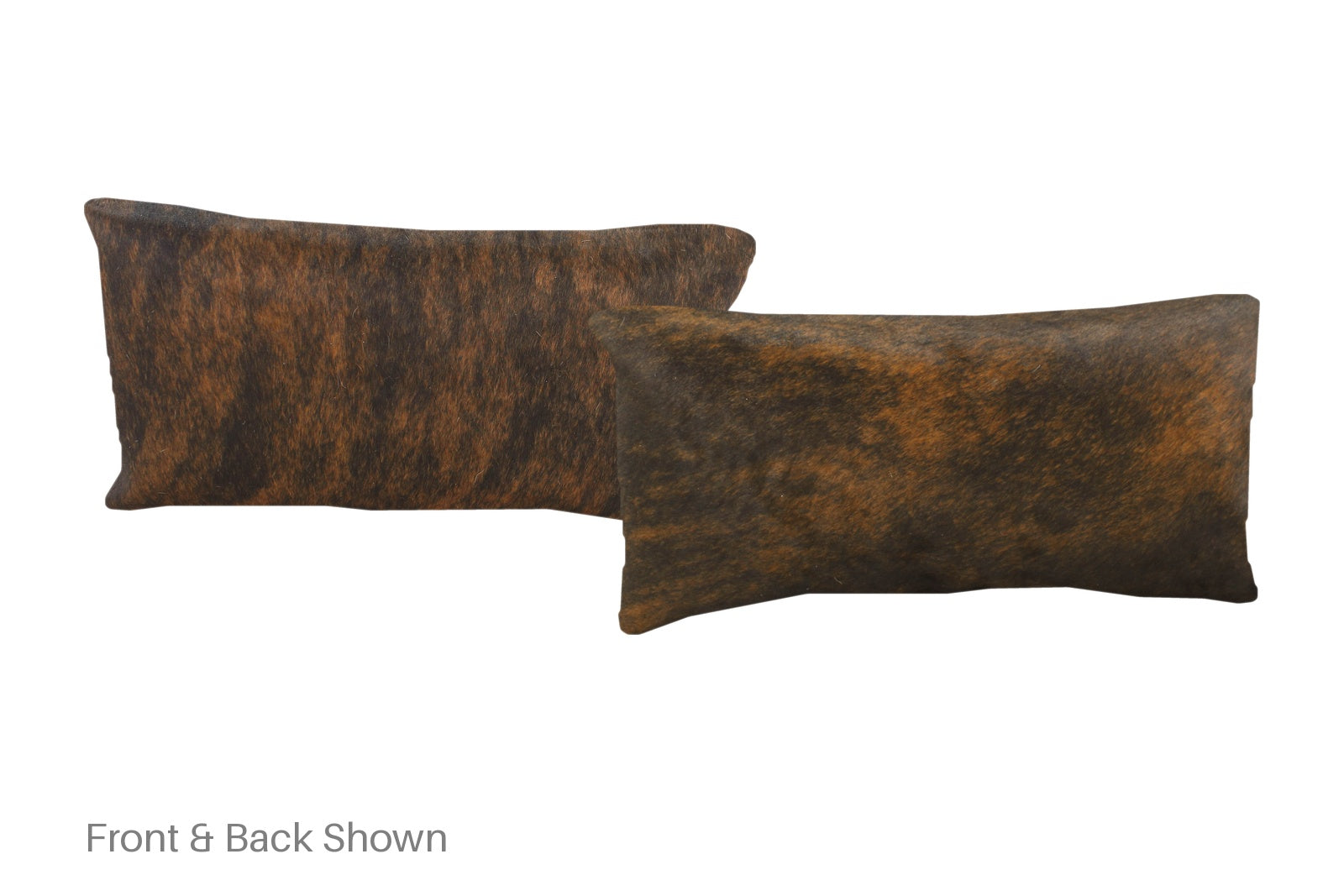 Dark Brindle Cowhide Pillow #A51635