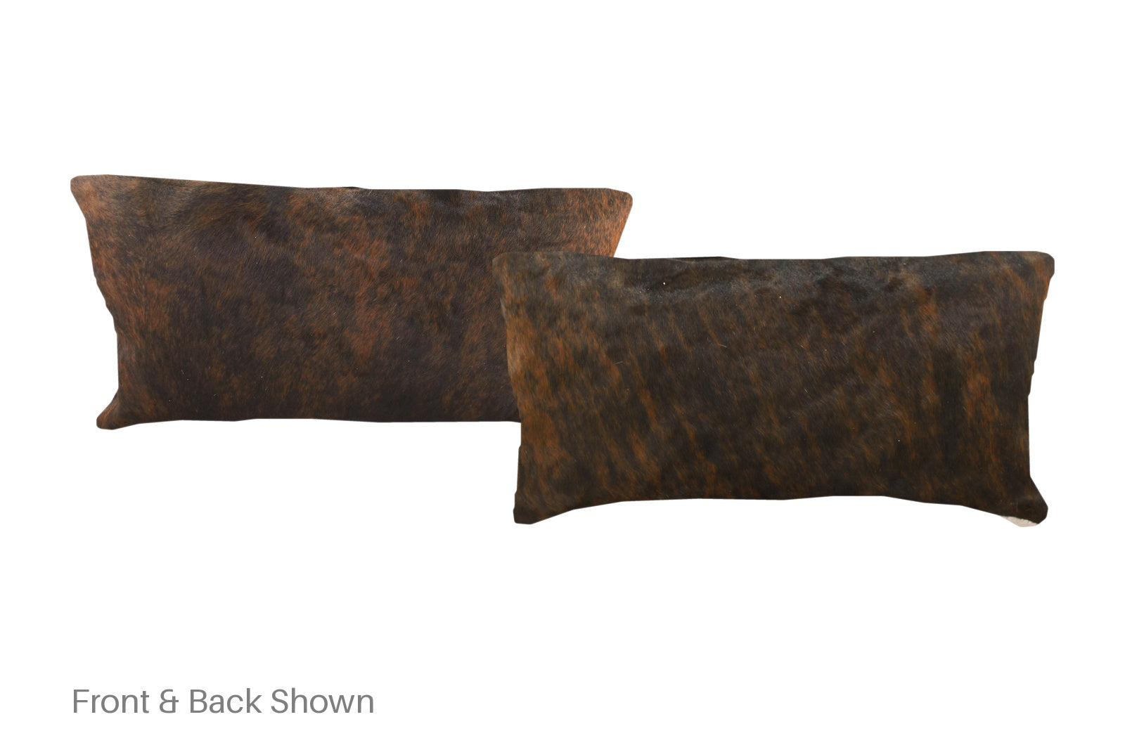 Dark Brindle Cowhide Pillow #A51637