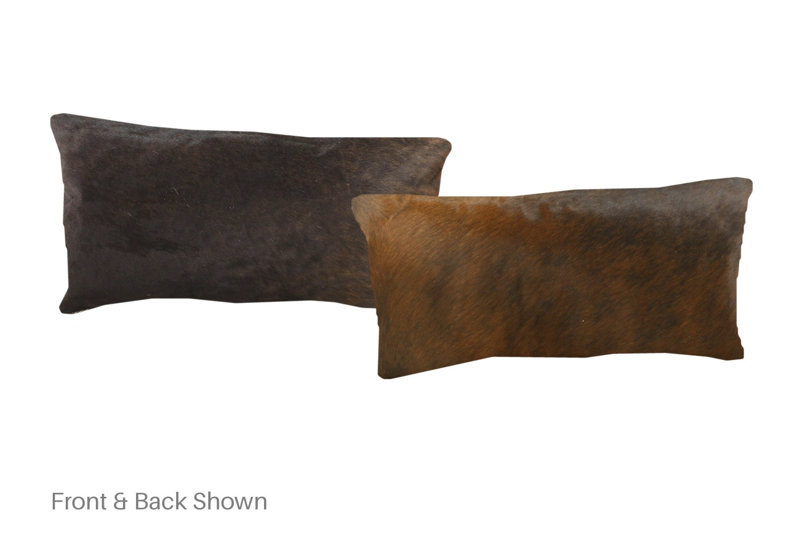 Dark Brindle Cowhide Pillow #A51640