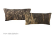 Dark Brindle Cowhide Pillow 12x22 #A51642 by Hudson Hides