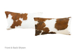 Tricolor Cowhide Pillow 12x22 #A51644 by Hudson Hides