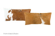 Tricolor Cowhide Pillow 12x22 #A51649 by Hudson Hides