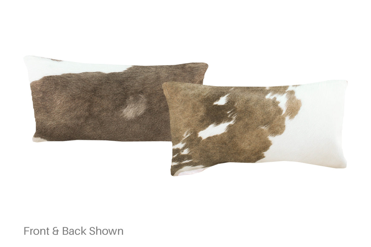 Taupe Cowhide Pillow #A51652