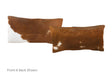 Brown and White Cowhide Pillow 12x22 #A51653 by Hudson Hides