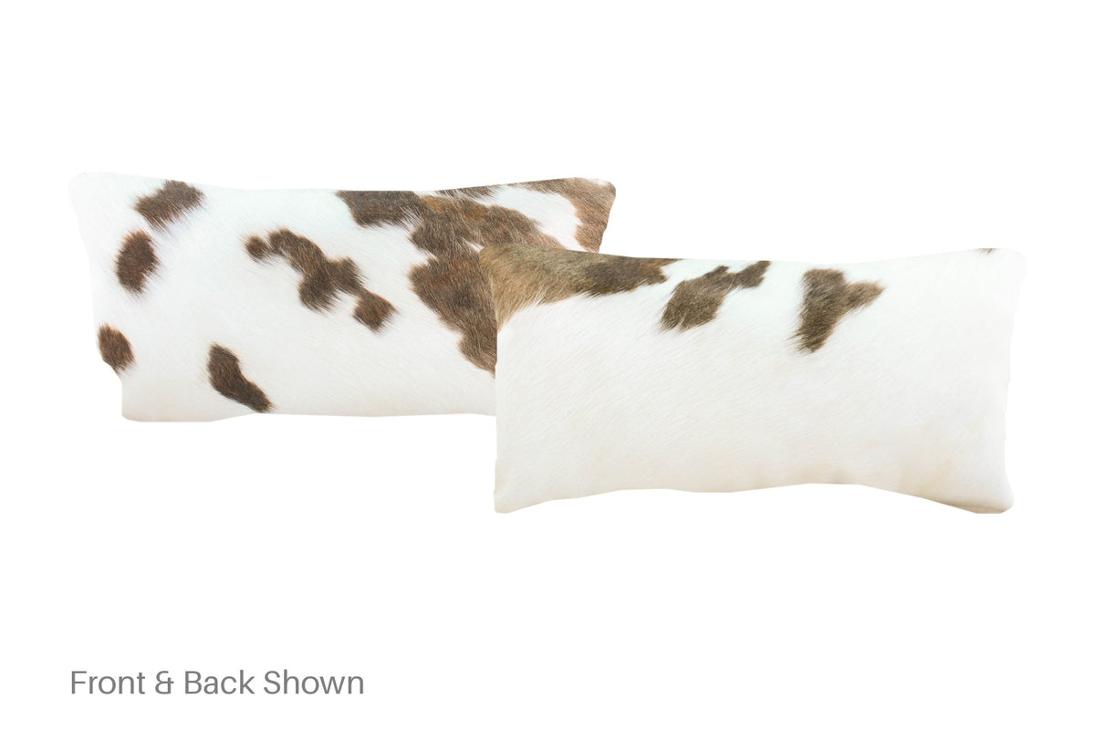 Chocolate Cowhide Pillow #A51654