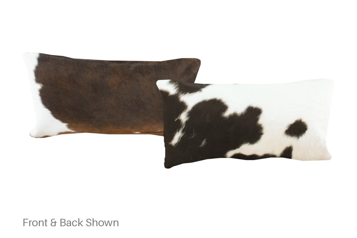 Tricolor Cowhide Pillow #A51662