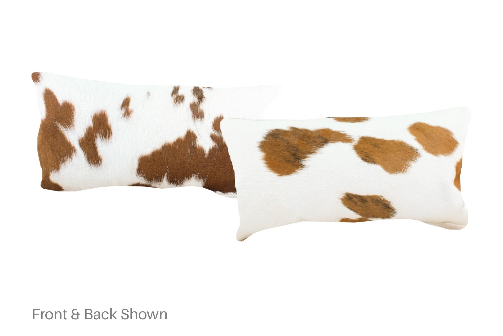 Tricolor Cowhide Pillow #A51664