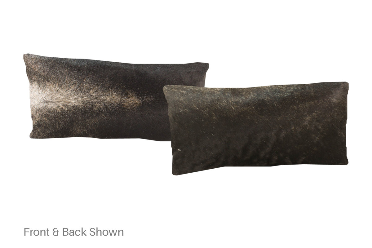 Chocolate Cowhide Pillow #A51665