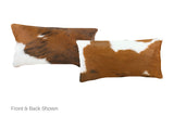 Tricolor Cowhide Pillow 12x22 #A51670 by Hudson Hides
