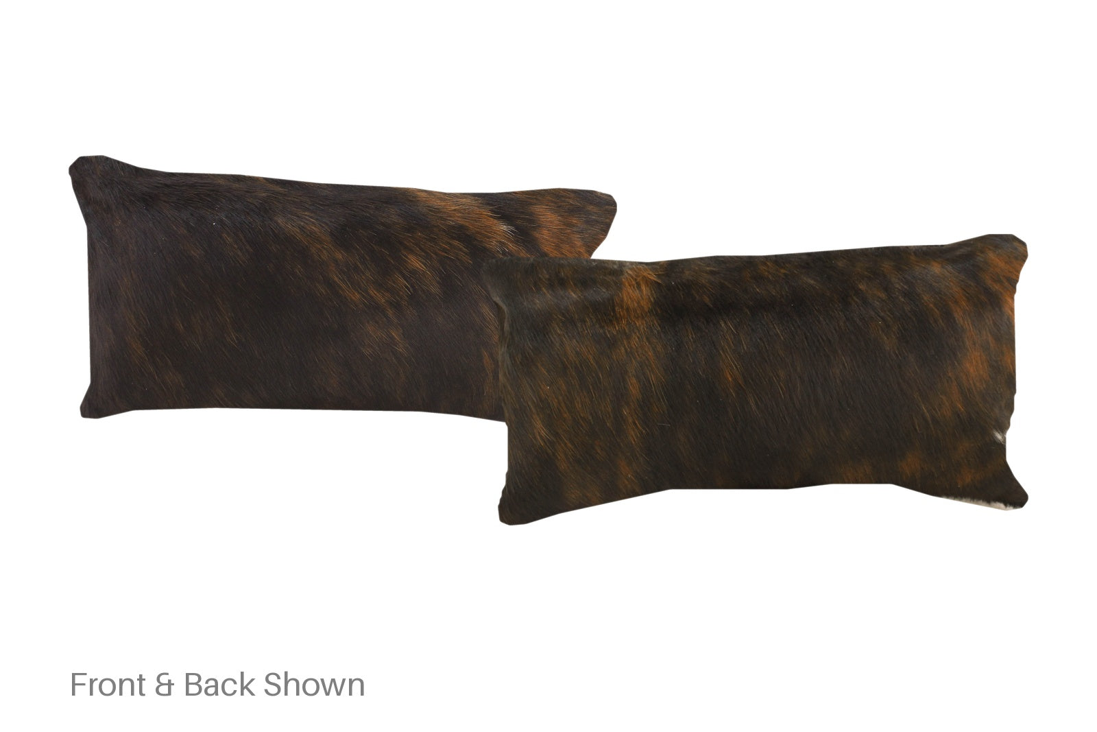 Dark Brindle Cowhide Pillow #A51674