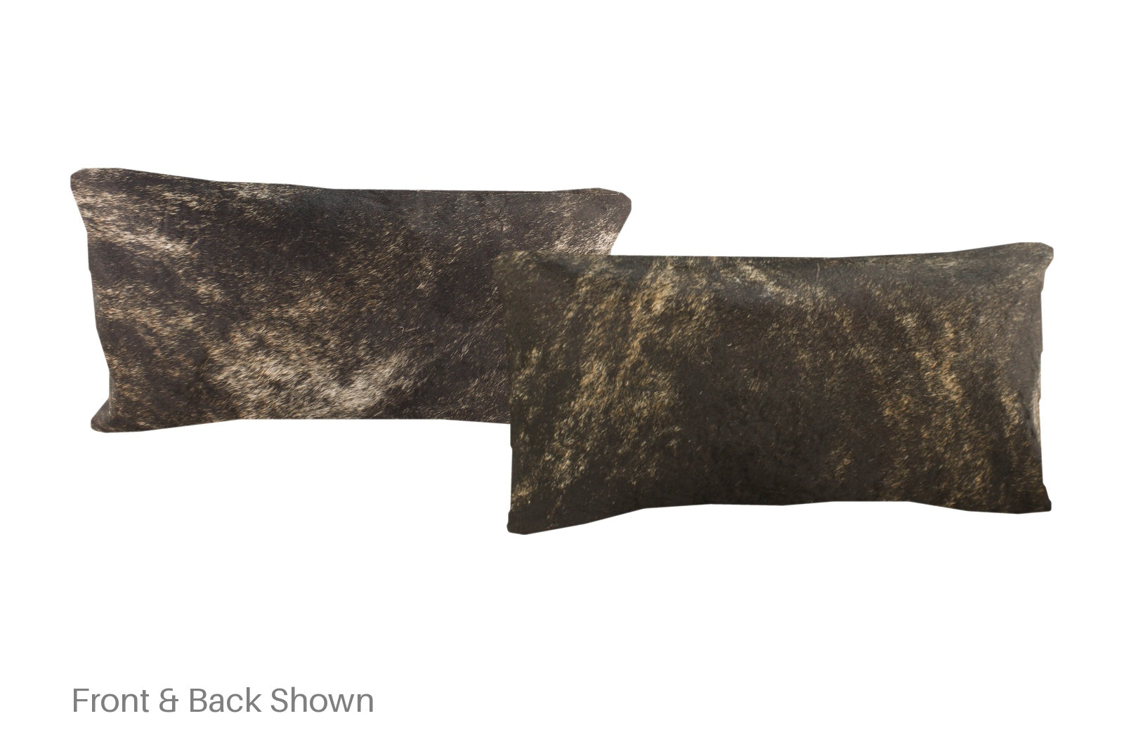 Dark Brindle Cowhide Pillow #A51677