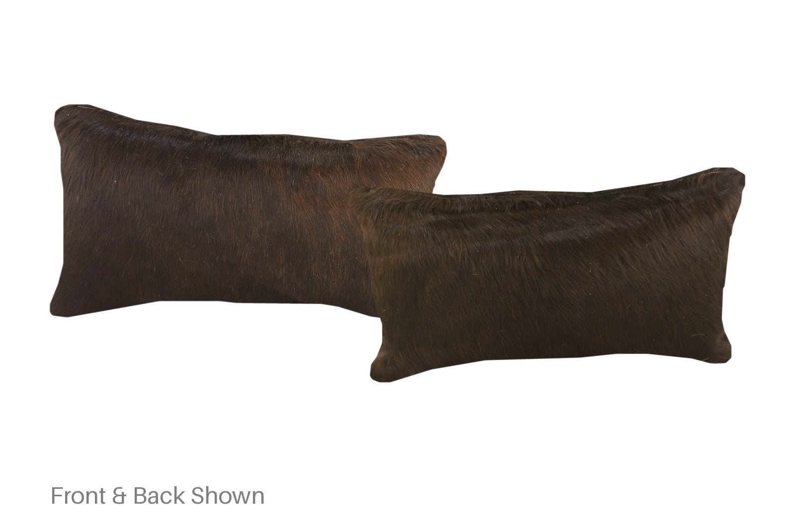 Chocolate Cowhide Pillow #A51698