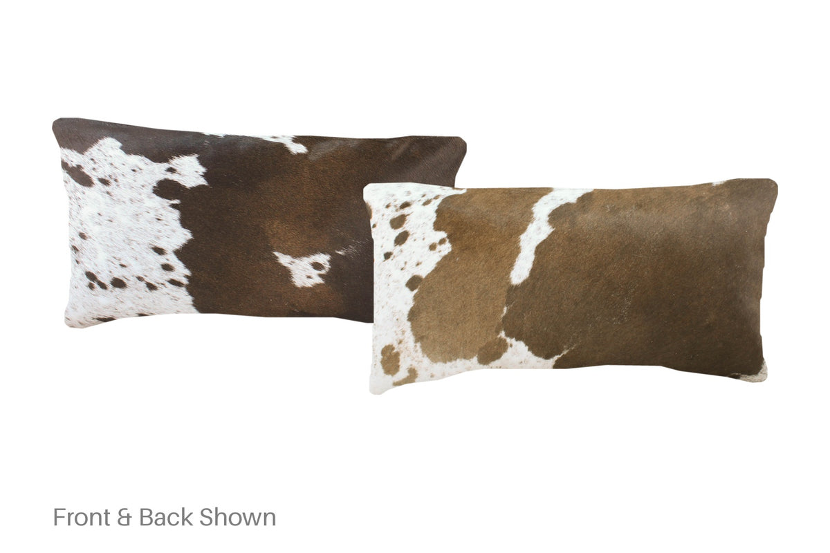 Chocolate Cowhide Pillow #A51700