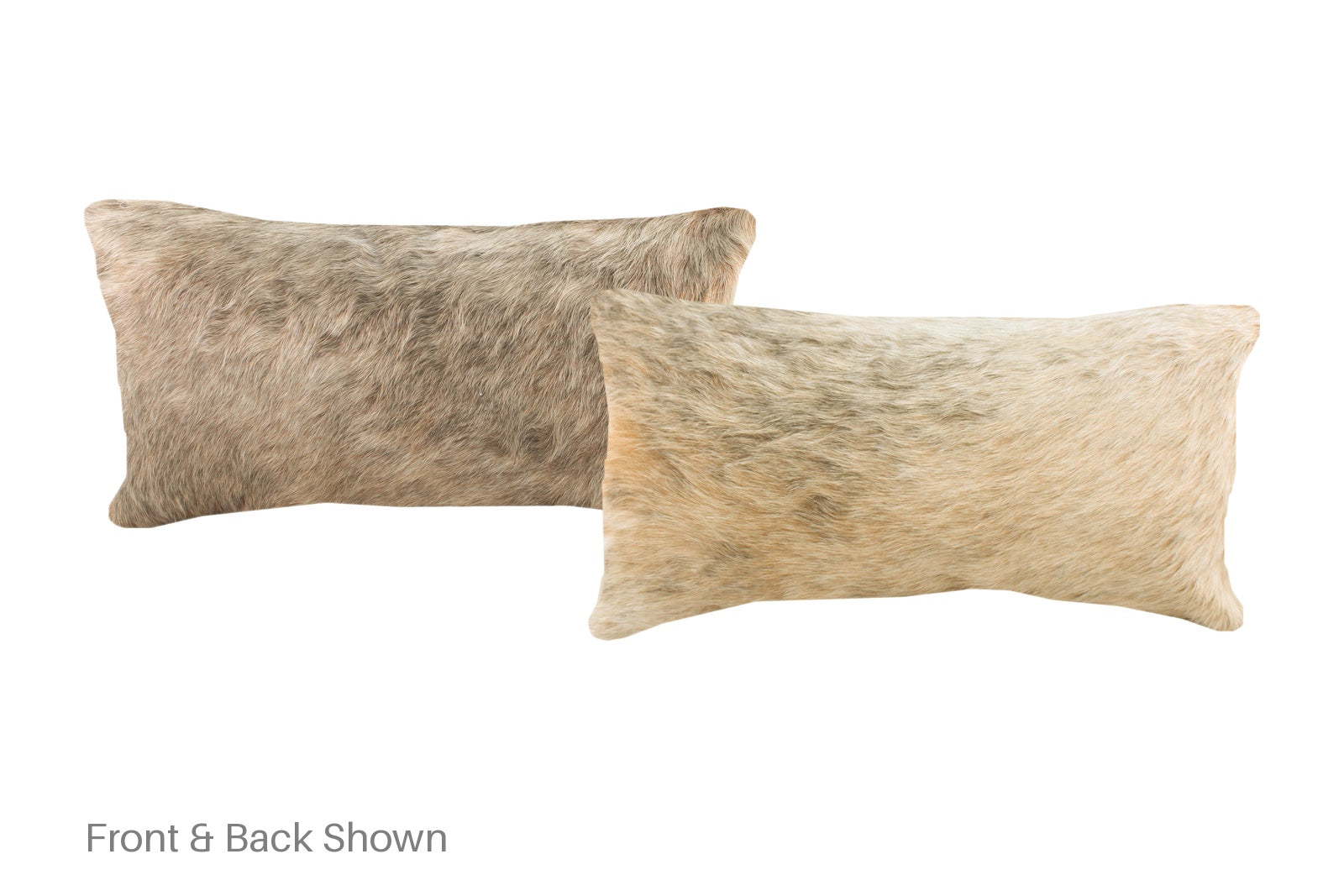 Champagne Cowhide Pillow #A51703
