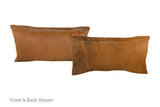 Medium Brindle Cowhide Pillow 12x22 #A51714 by Hudson Hides