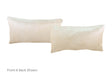 Champagne Cowhide Pillow 12x22 #A51727 by Hudson Hides