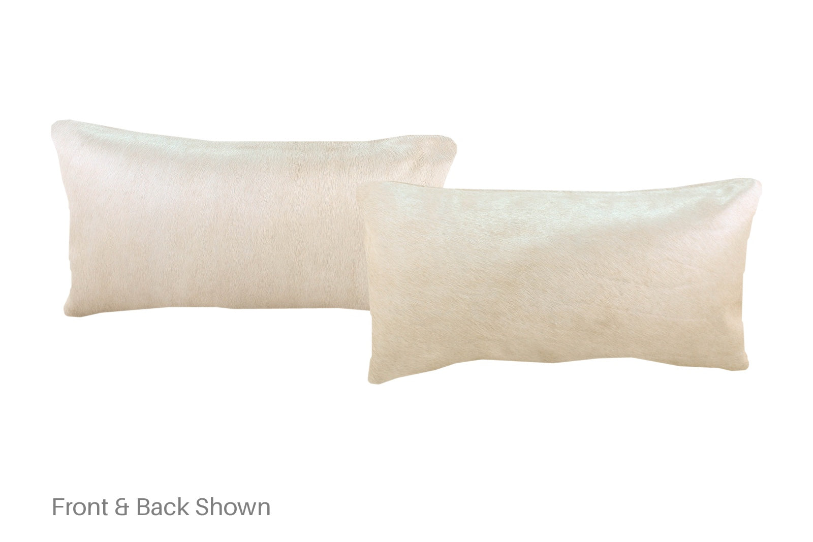 Champagne Cowhide Pillow #A51727