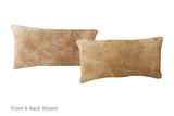 Caramel Cowhide Pillow 12x22 #A51737 by Hudson Hides