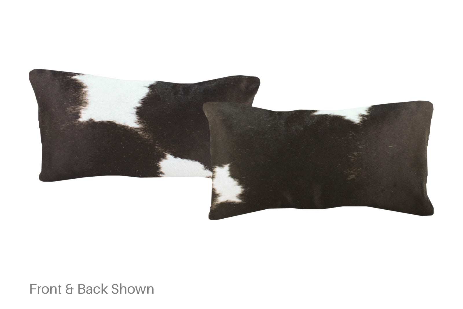 Black and White Cowhide Pillow #A51738