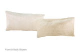 Champagne Cowhide Pillow 12x22 #A51749 by Hudson Hides