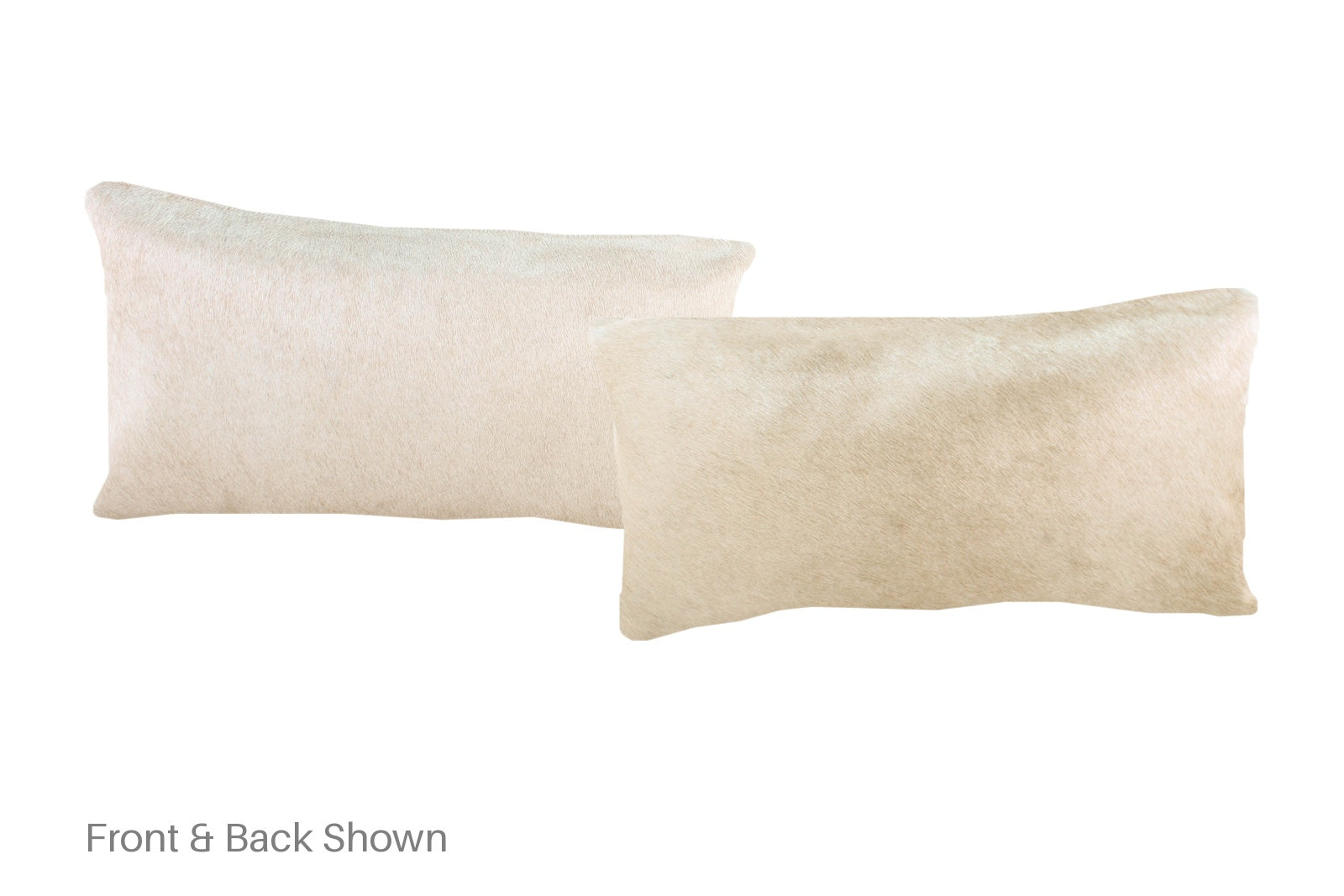 Champagne Cowhide Pillow #A51749