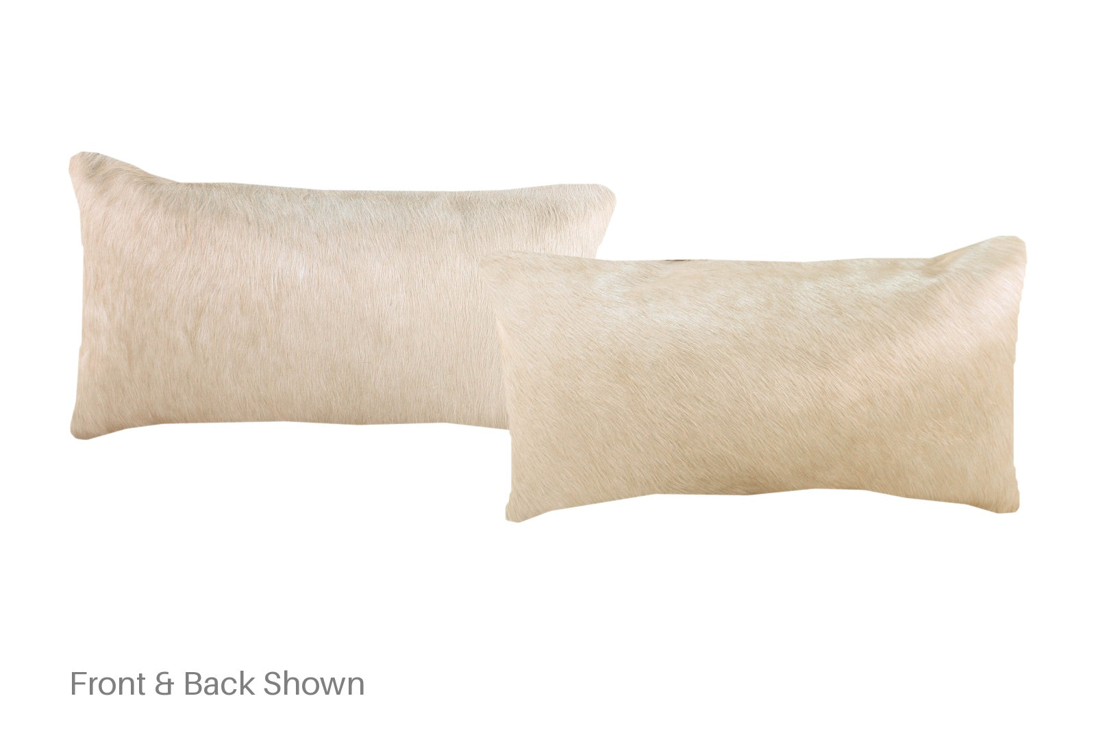Champagne Cowhide Pillow #A51750