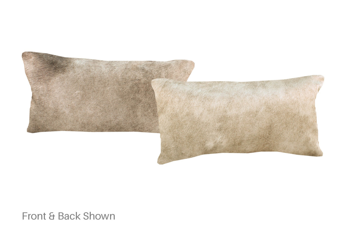 Taupe Cowhide Pillow #A51752