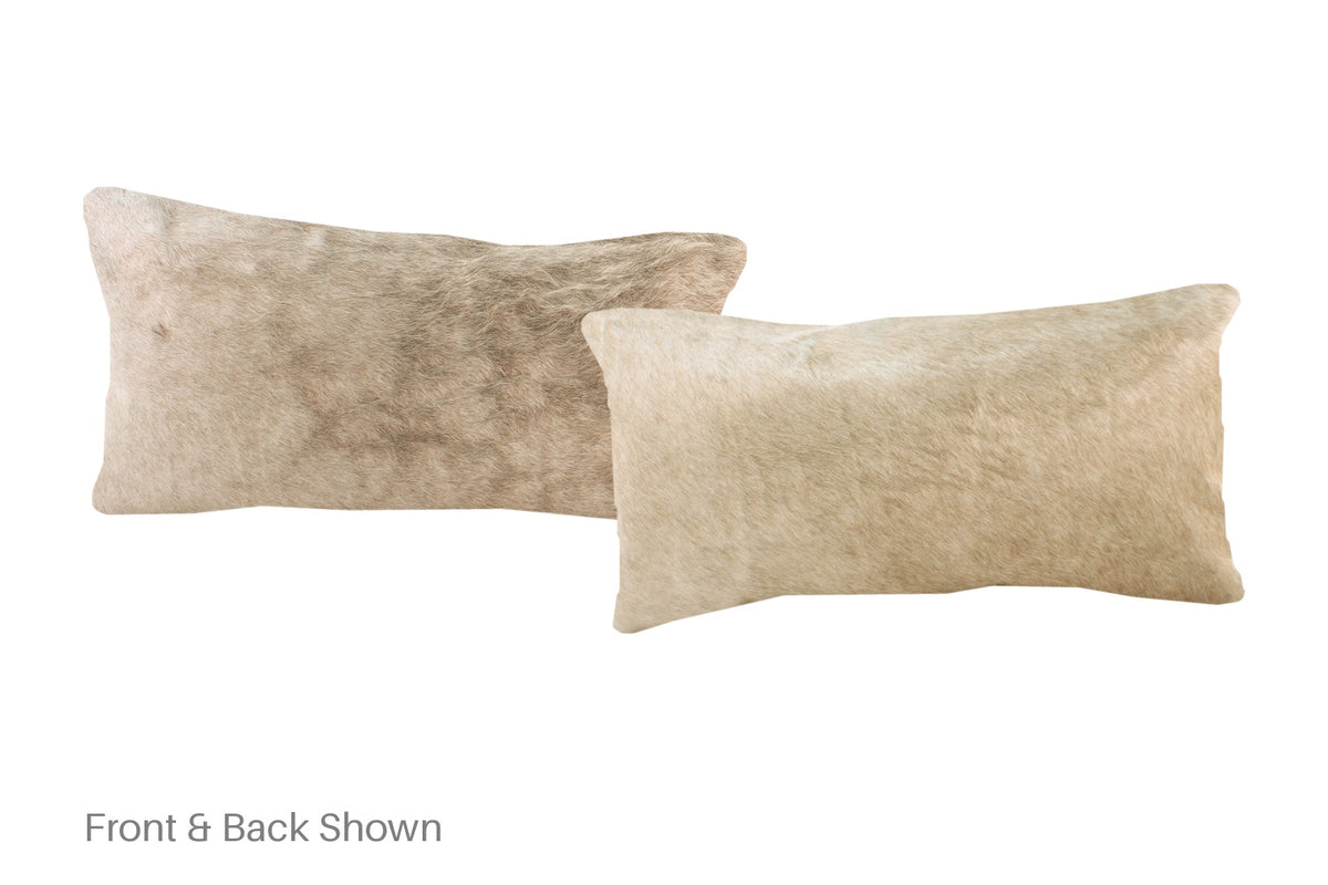 Taupe Cowhide Pillow #A51758