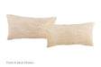 Champagne Cowhide Pillow 12x22 #A51759 by Hudson Hides