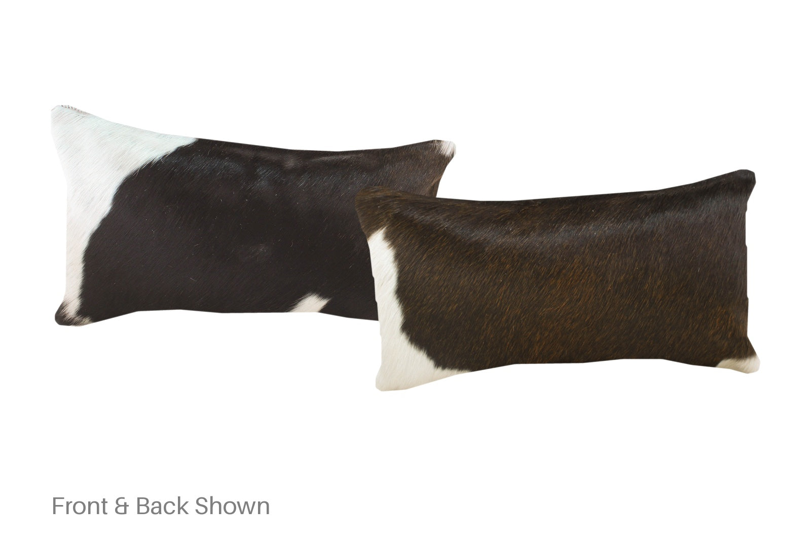 Black and White Cowhide Pillow #A51761