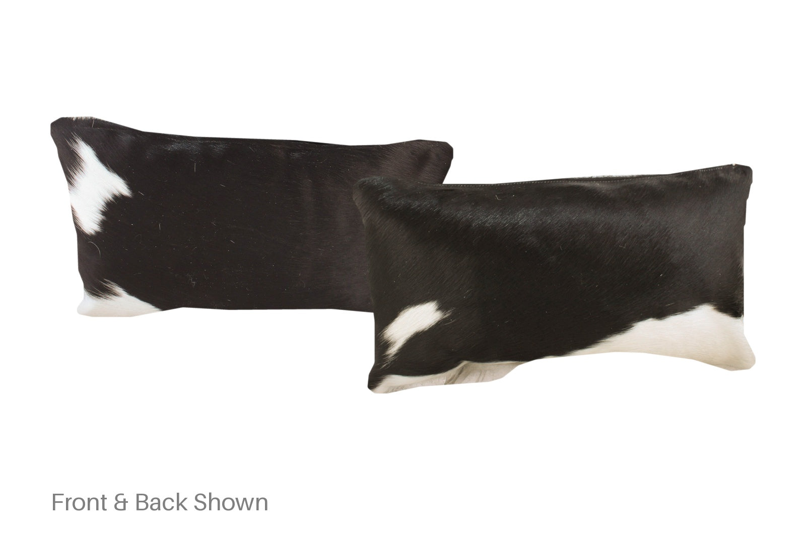 Black and White Cowhide Pillow #A51771