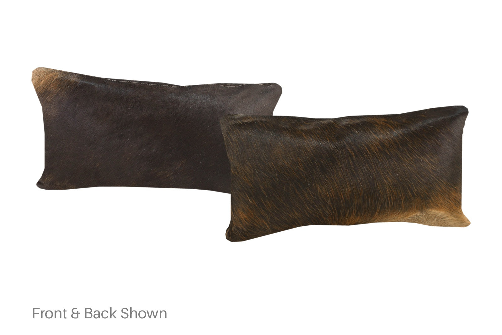 Chocolate Cowhide Pillow #A51782