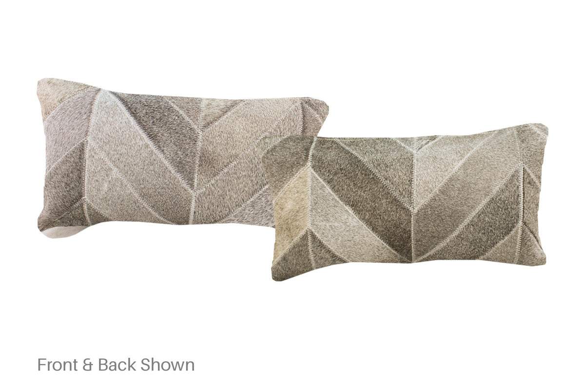 Patchwork Cowhide Pillow #A51787