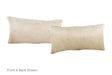 Champagne Cowhide Pillow 12x22 #A51801 by Hudson Hides