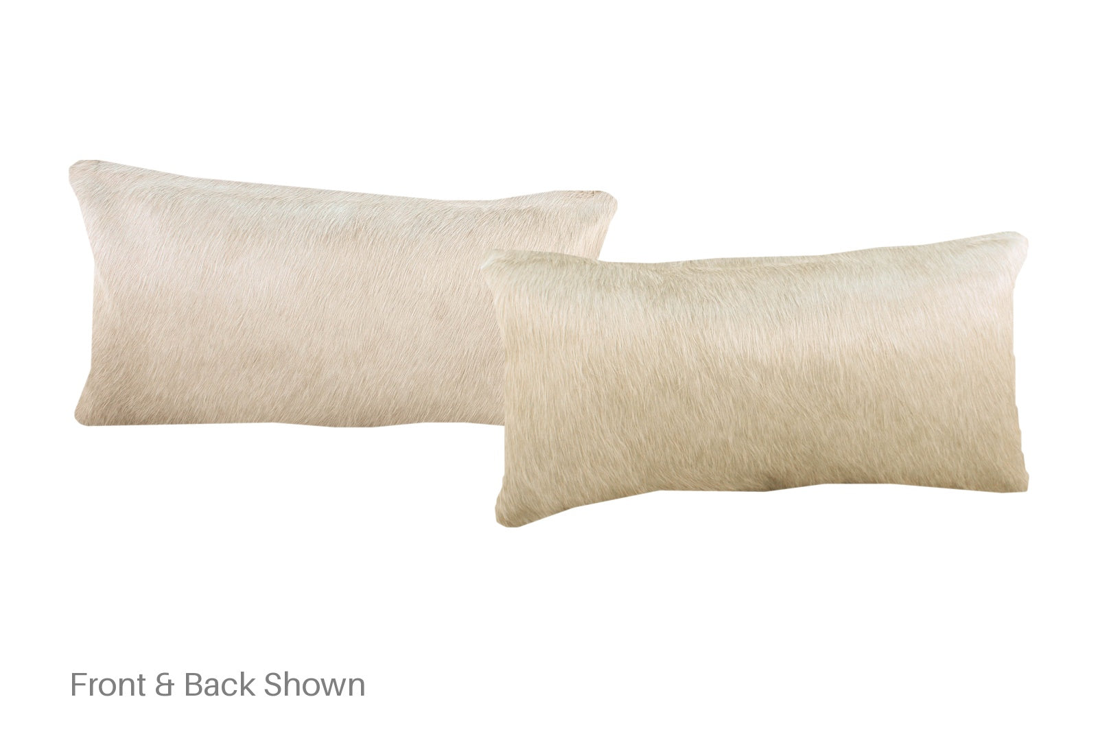 Champagne Cowhide Pillow #A51801