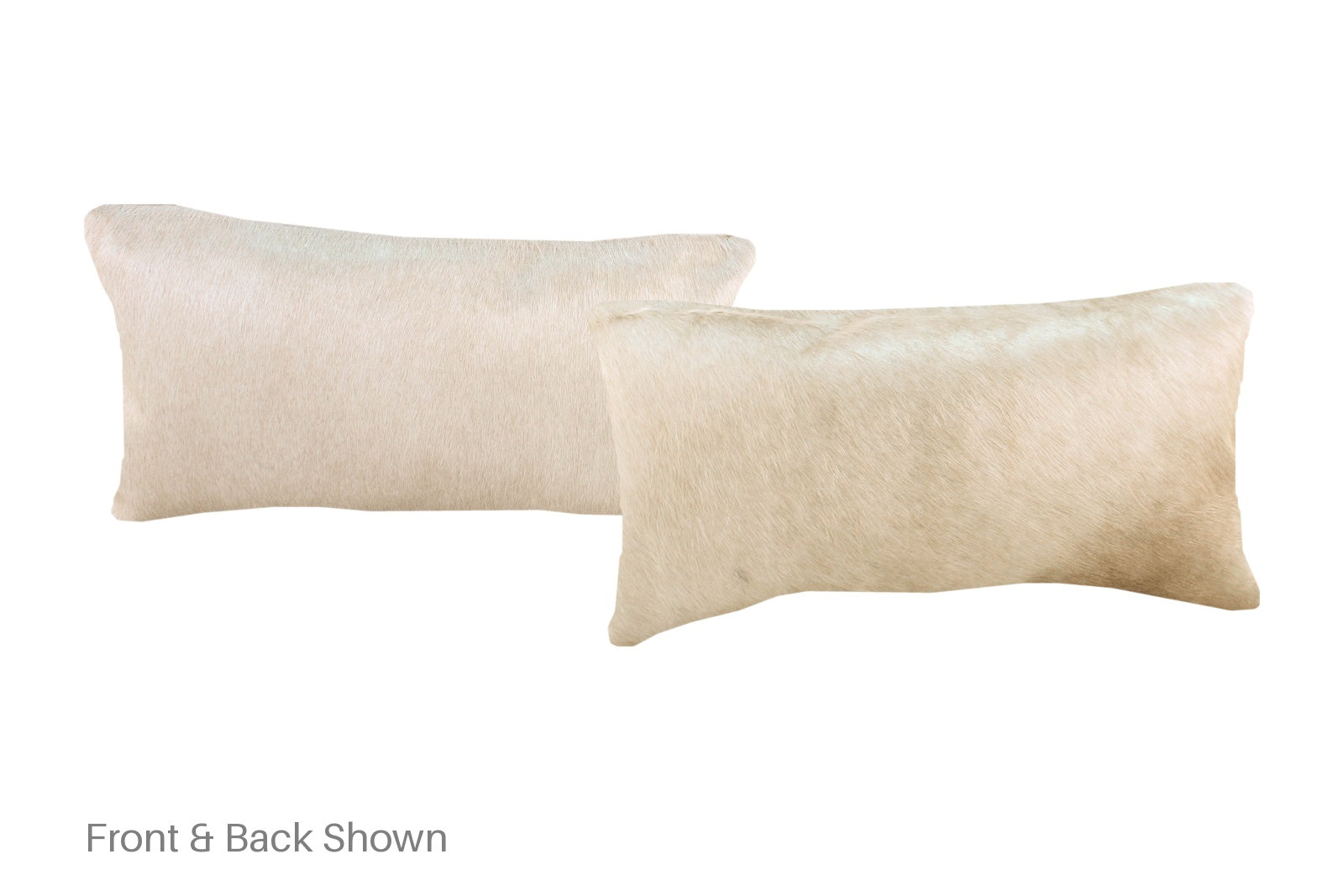 Champagne Cowhide Pillow #A51804