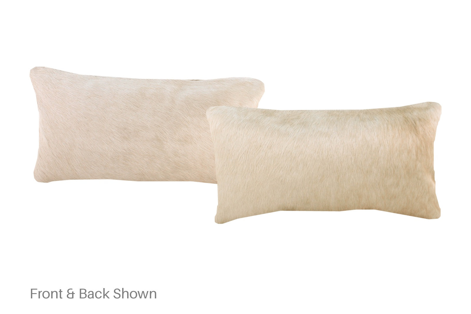 Champagne Cowhide Pillow #A51806