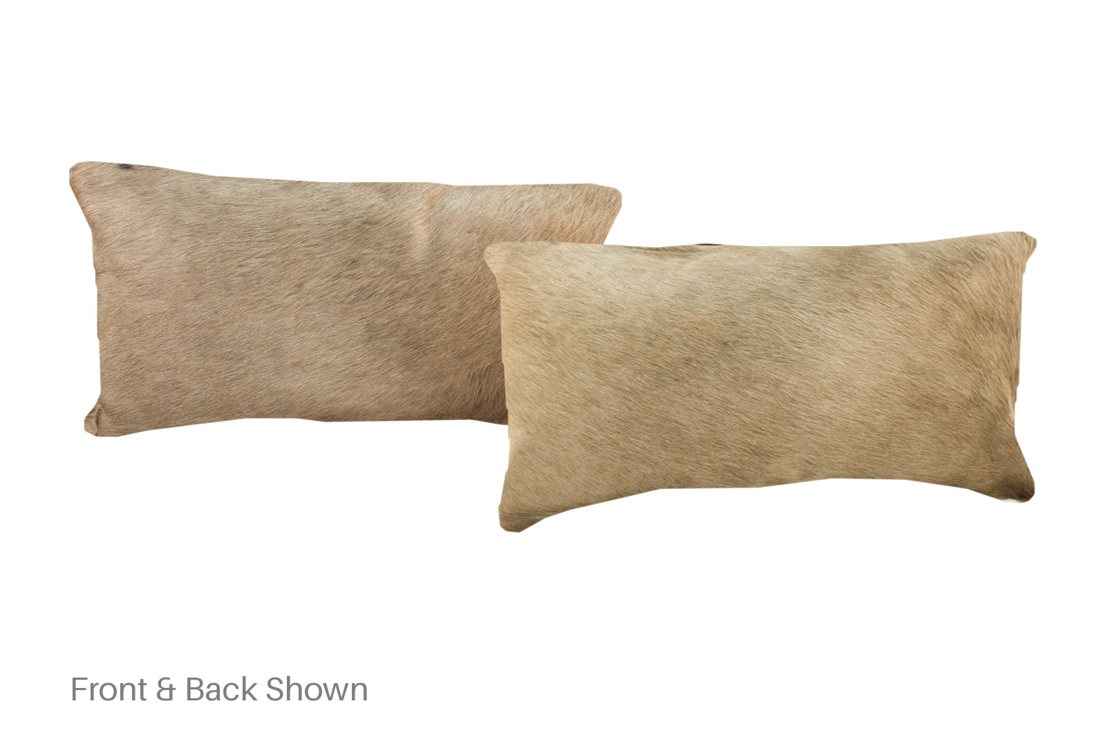 Champagne Cowhide Pillow #A51807