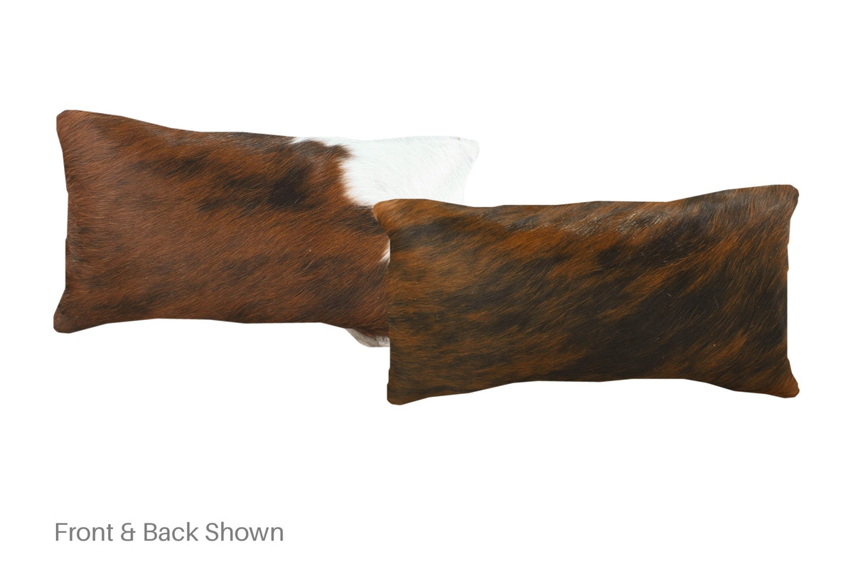 Tricolor Cowhide Pillow #A51812