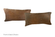 Chocolate Cowhide Pillow 12x22 #A51817 by Hudson Hides