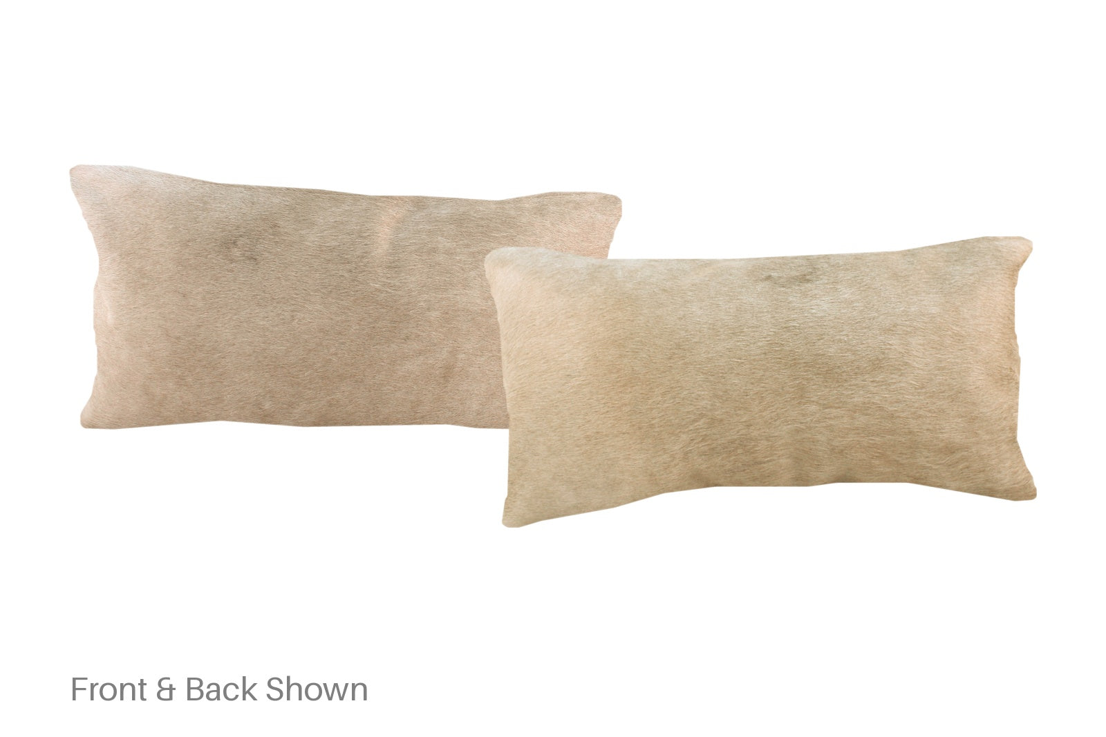 Champagne Cowhide Pillow #A51821
