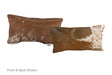 Tricolor Cowhide Pillow 12x22 #A51822 by Hudson Hides